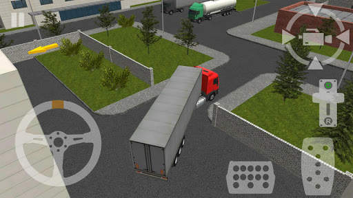 Semi Driver Trailer Parking 3D screenshot 8