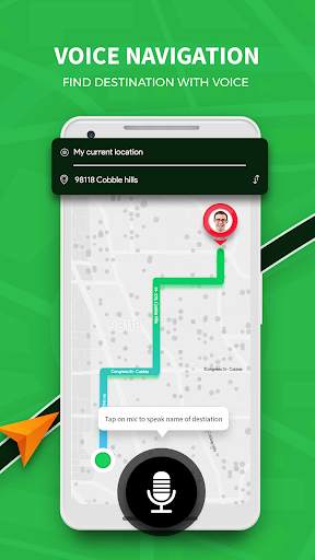 Live Voice Navigation - Driving Direction screenshot 4