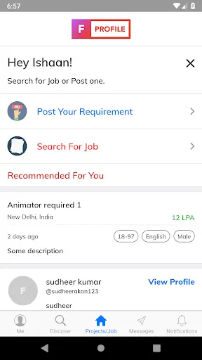 Filmy Profile screenshot 3