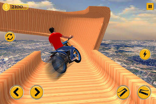 Mega Ramp GT Bike Stunts Racing Challenge screenshot 7