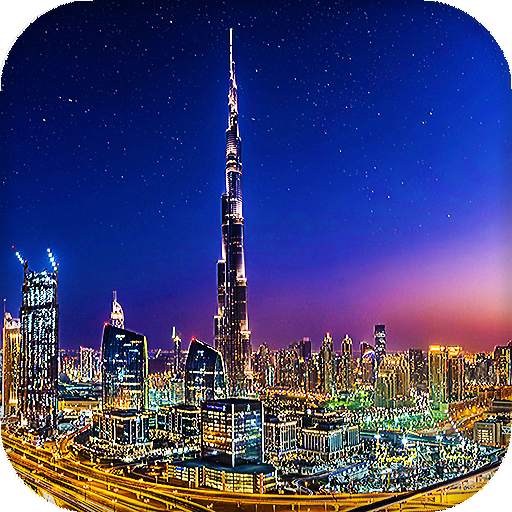 Dubai Night Live Wallpaper 16.0