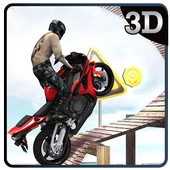 Stunt Bike испытание гонки иконка
