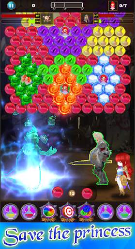 Bubble Shooter : Legend of prince screenshot 4