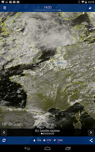 Sat24, Weather satellite screenshot 10