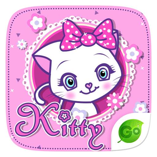 Kitty GO Keyboard Theme 4.5