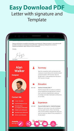 CV Maker & Resume Builder -PDF स्क्रीनशॉट 8
