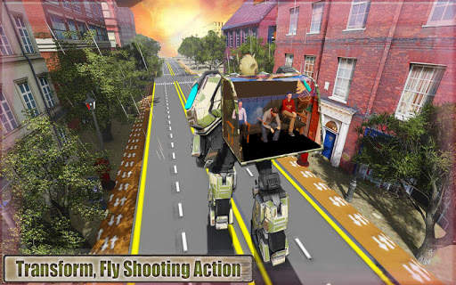 Army Robot Bus Simulator : Transport Mission Game screenshot 17