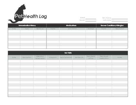 Log Sheets Templates screenshot 18