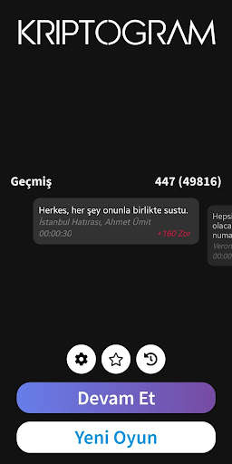 Kriptogram - Gizli Metni Çöz screenshot 1