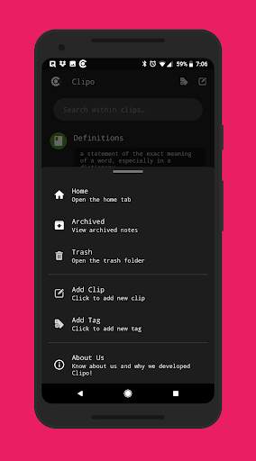 Clipboard Manager : Clipo 6 تصوير الشاشة