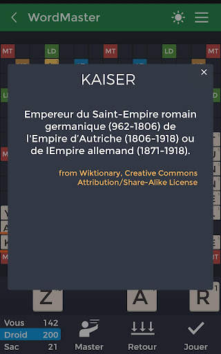 Word Master - Mots Croisés screenshot 11