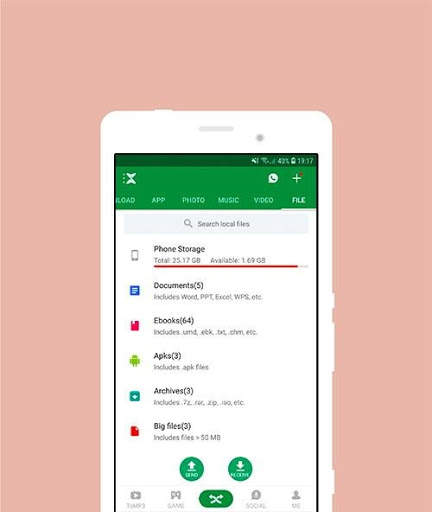 File Transfer X 2020 Transfer Files Sharing Guide screenshot 2