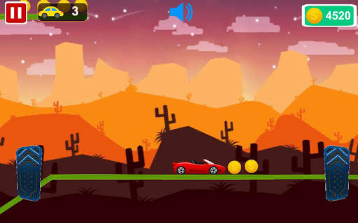 High Speed 2D Car Racing screenshot 7