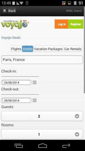 Voyajo: travel different way screenshot 4