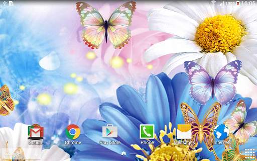 Cute Butterfly Live Wallpaper screenshot 8