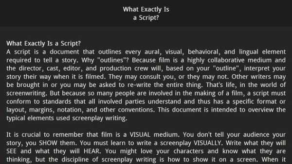 Script Writing : Film Screenplay screenshot 6