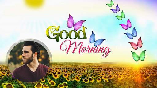 Good Morning Photo Frame Editor screenshot 6