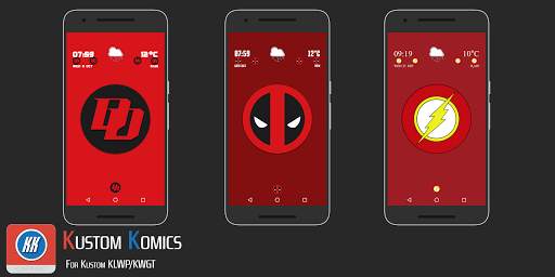 Kustom Komics for KLWP/KWGT screenshot 2