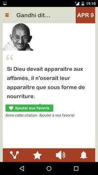 Gandhi Daily (en Français) screenshot 3