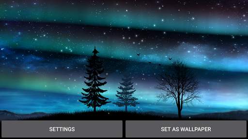 Aurora Free Live Wallpaper screenshot 4