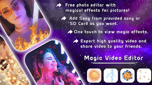 Magic Video Editor & Effects screenshot 1