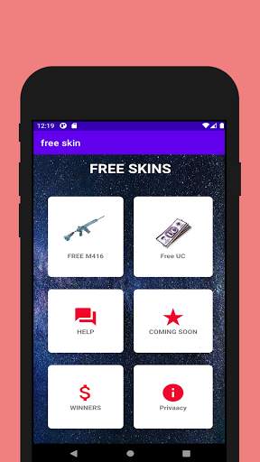 Daily Free Skin : Skins for PUBG Free screenshot 1