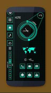 High tech Strip Launcher - futuristic UI screenshot 8