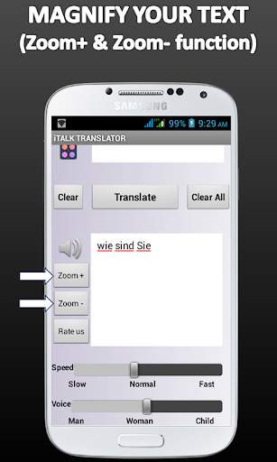 Multi Language Translator - TTS T2T Traductor screenshot 4
