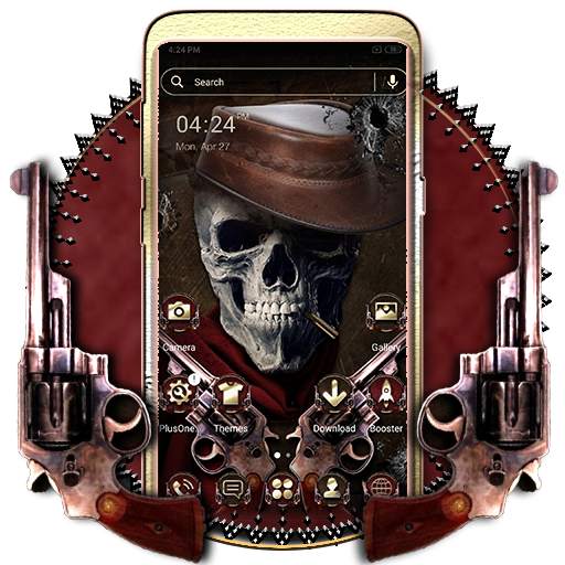 Cowboy Skull Launcher Theme 2.0.1
