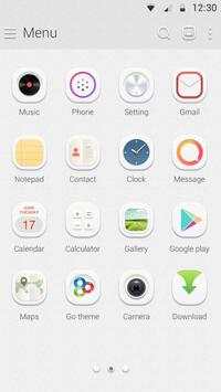 Simple Gray GO Launcher Theme screenshot 3