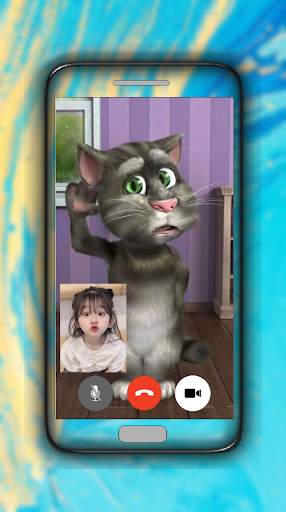 Cat Tom's Fake Video Call screenshot 4