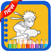 Anime Coloring Game icon