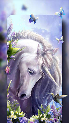 Flower Unicorn Live Wallpaper & Launcher Themes screenshot 5