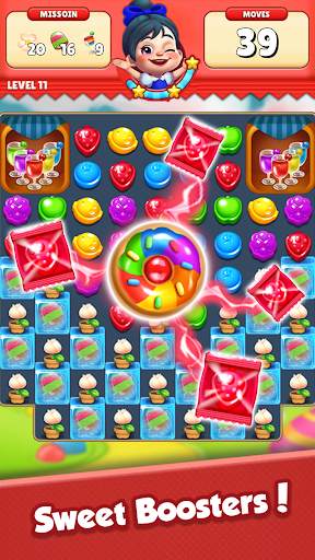 Sugar Hunter: Match 3 Puzzle 5 تصوير الشاشة