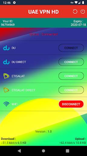 UAE VPN HD screenshot 3