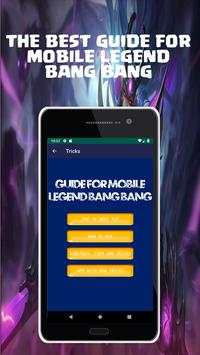 Guide for Mobile Legend Bang bang screenshot 1