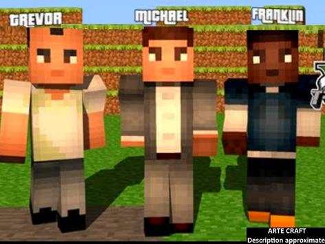 Skins GTA for Minecraft screenshot 4