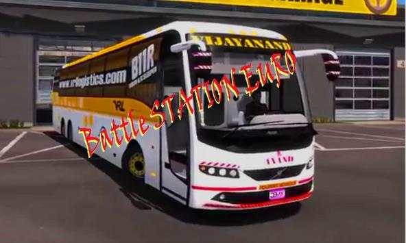 Simulator Bus Canter:battle Hill screenshot 1