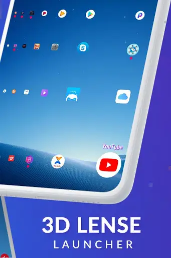 Lens Launcher - 3D  Launcher screenshot 2