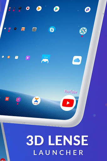 Lens Launcher - 3D  Launcher screenshot 2