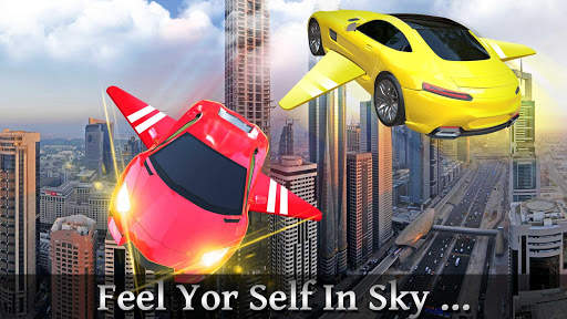 Flying Sports Car 2020 : Free Game स्क्रीनशॉट 2