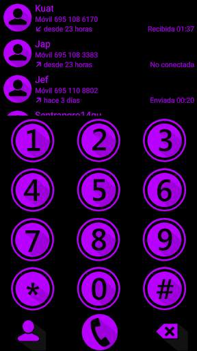 THEME MATERIAL M PUR2 EXDIALER screenshot 1