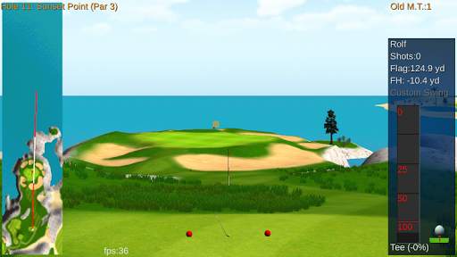 IRON 7 FOUR Golf Game Lite screenshot 1