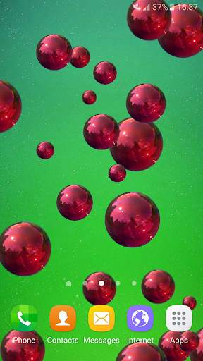 Space Bubbles Live Wallpaper screenshot 4