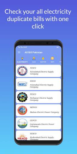 All Bill Pakistan Online Bills screenshot 2
