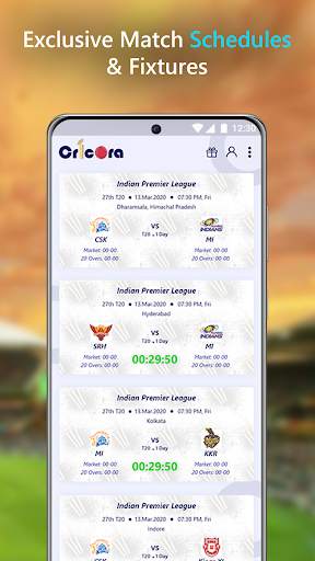 CricOra - live line and Cricket Scores screenshot 3
