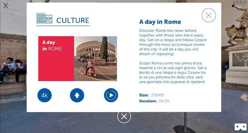 Italia VR - Virtual Reality screenshot 5