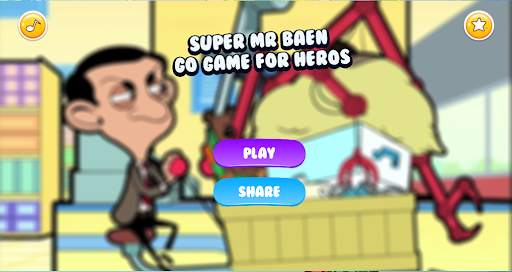 Super Mr Bean Game Driving Run screenshot 2