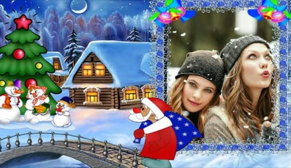 Christmas Photo Frame screenshot 1