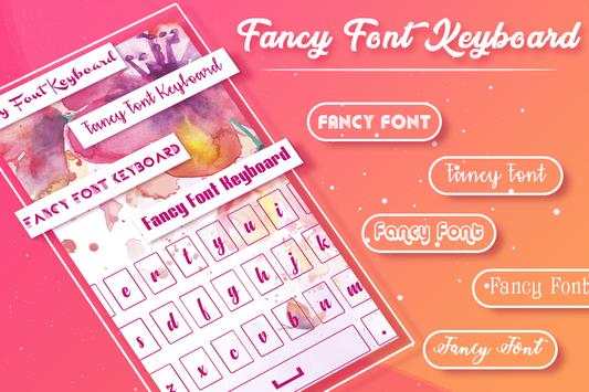Fancy Font Keyboard : Stylist KeyBoard screenshot 1